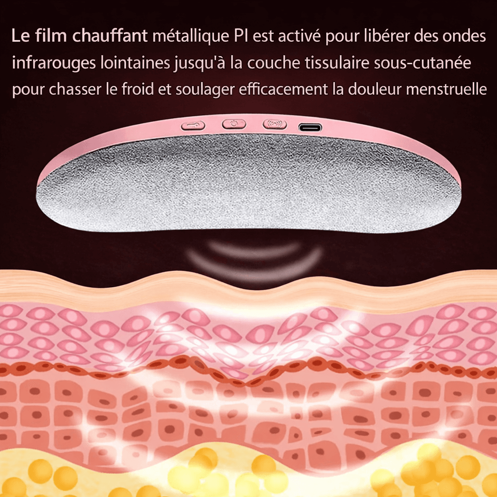 Ceinture Chauffante Menstruelle by Q'HAIR YOU™